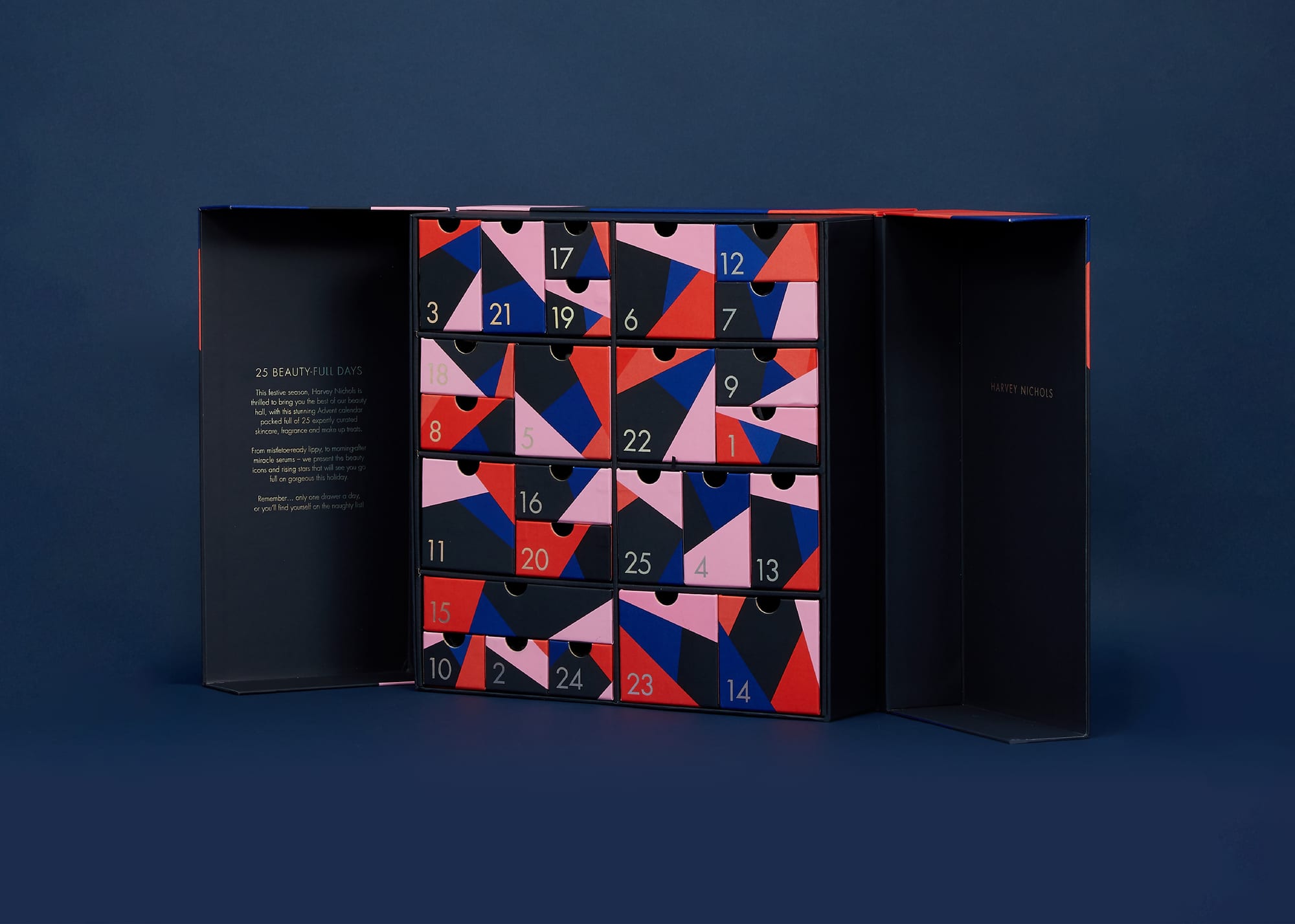 Harvey nichols beauty advent calendar Design Studio 1