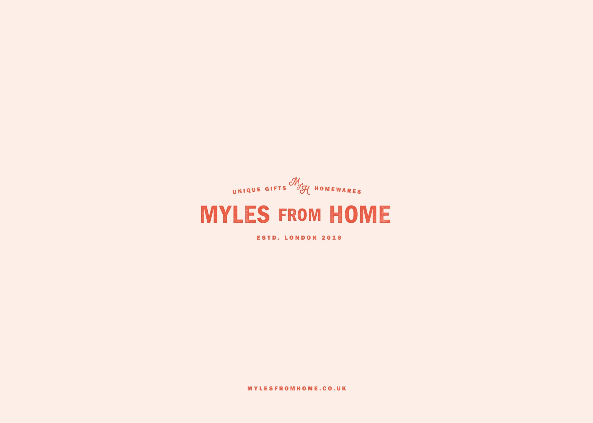 Myles From Home Brand Identity