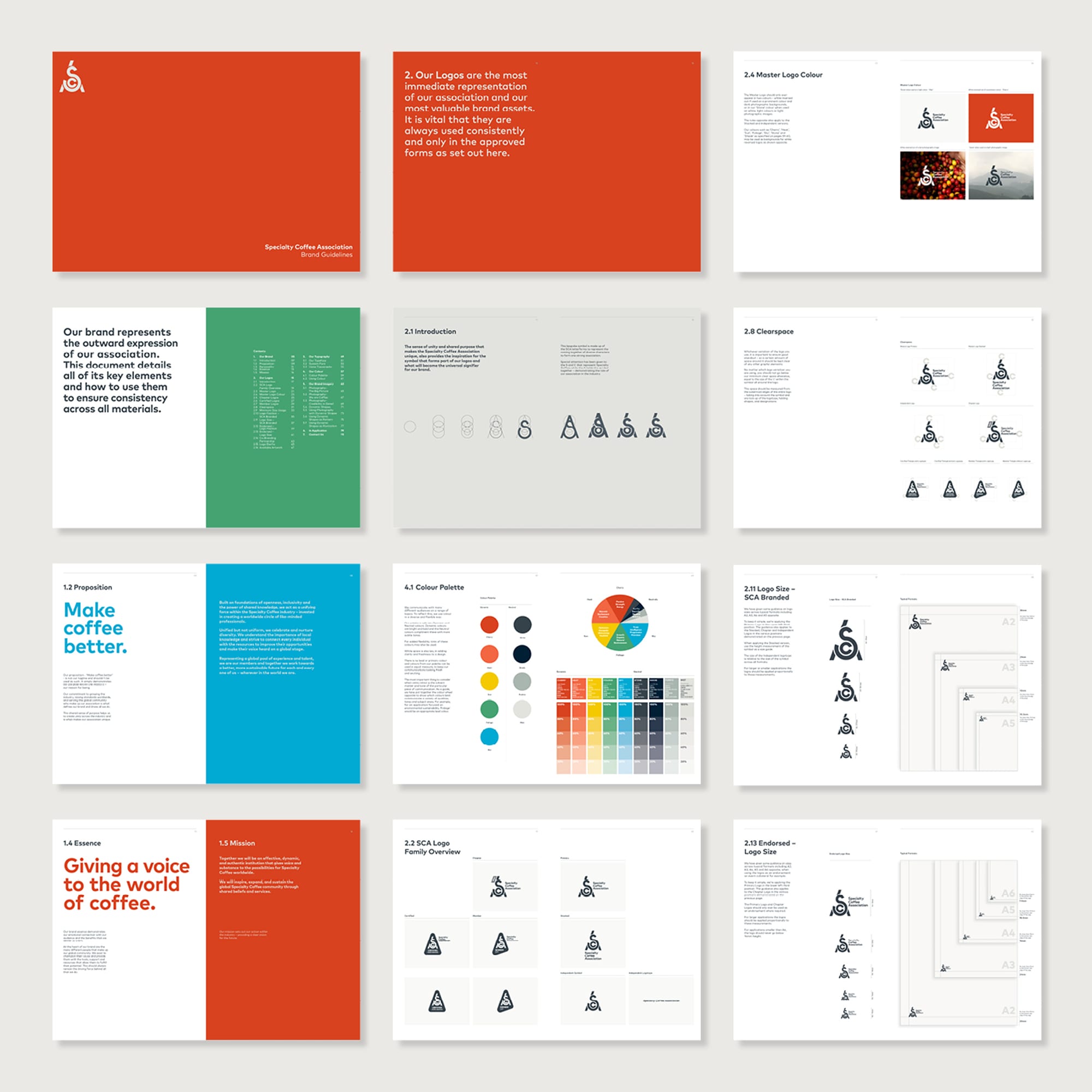 One Darnley Road Sca Specialty Coffee Association Brand Identity Brand Guidelines