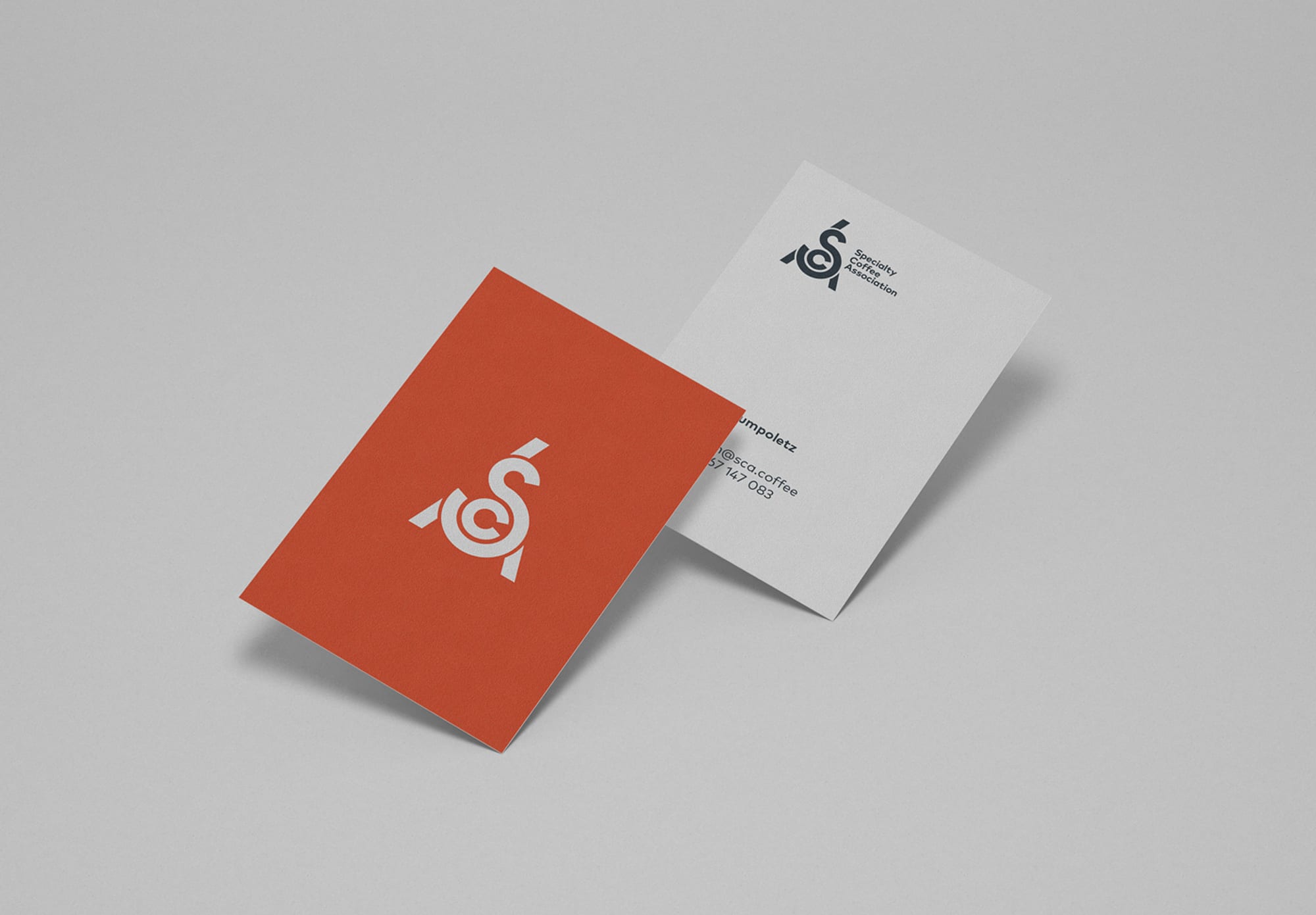 One Darnley Road Sca Specialty Coffee Association Brand Identity Business Card 2