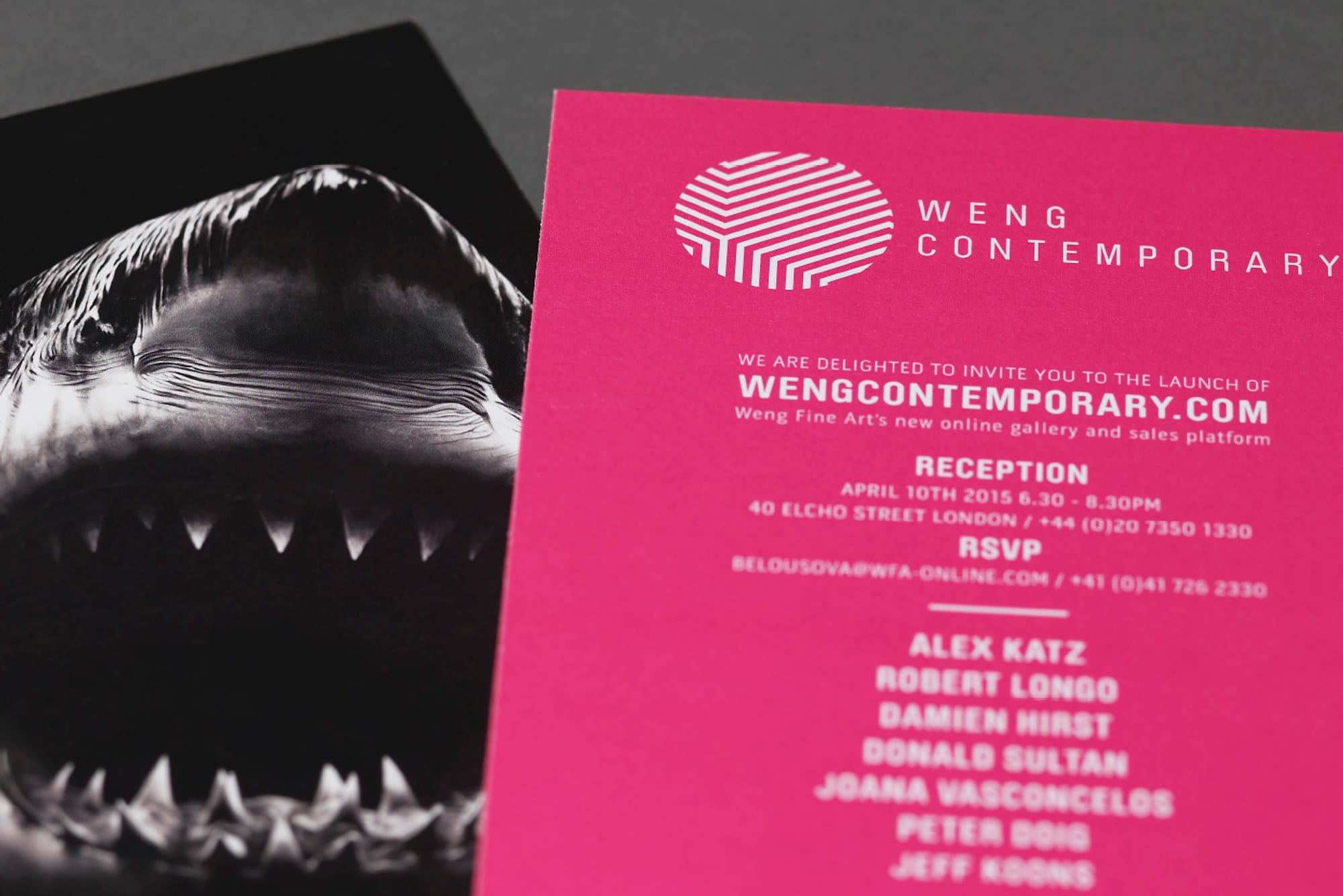Weng Contemporary Brand Launch Invite 2
